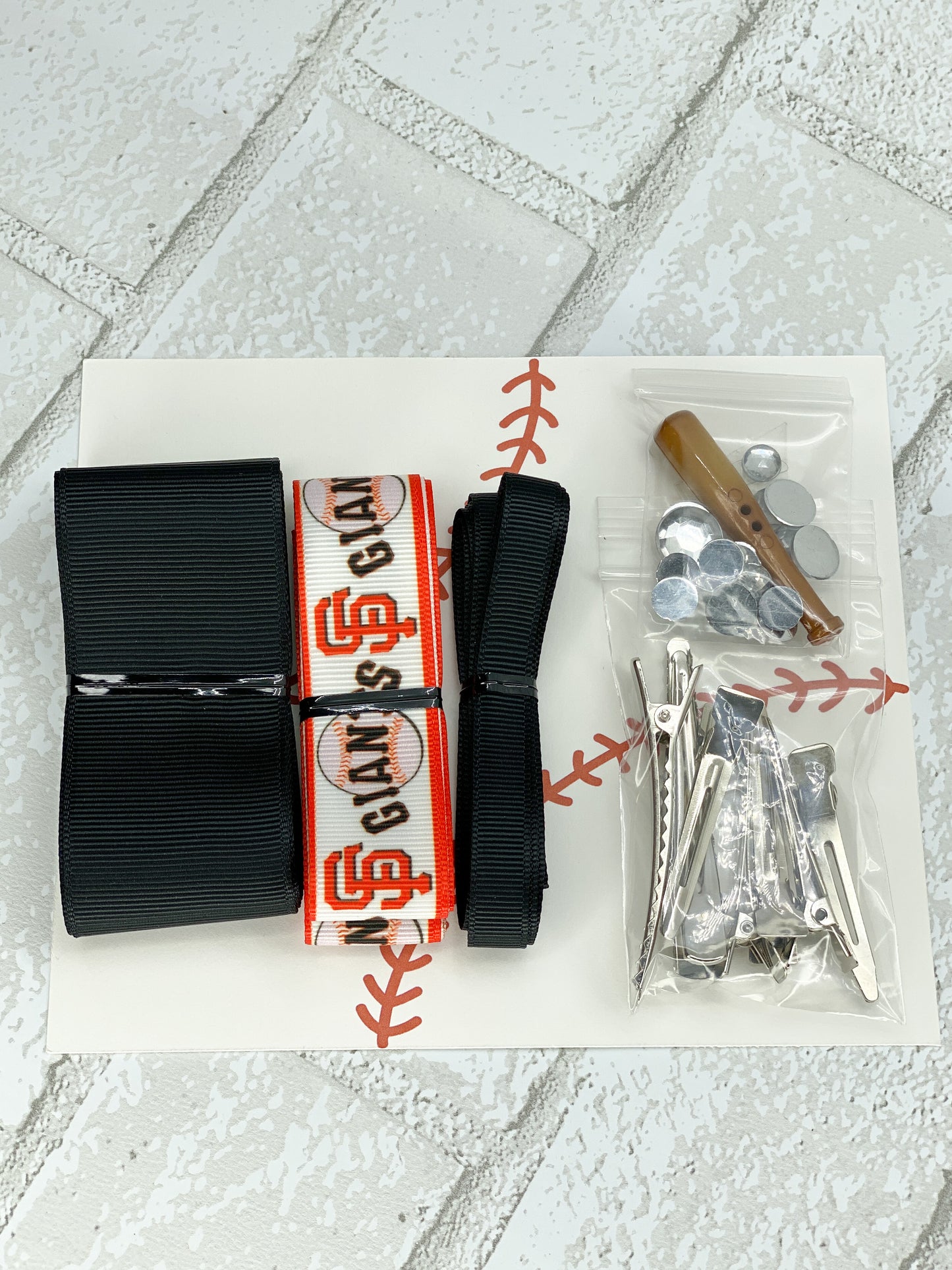 Sports Orange & Black (Baseball bat)